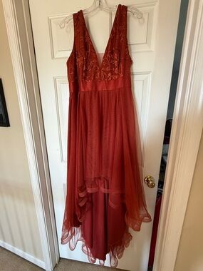 Ever Pretty Burnt Orange Dress
